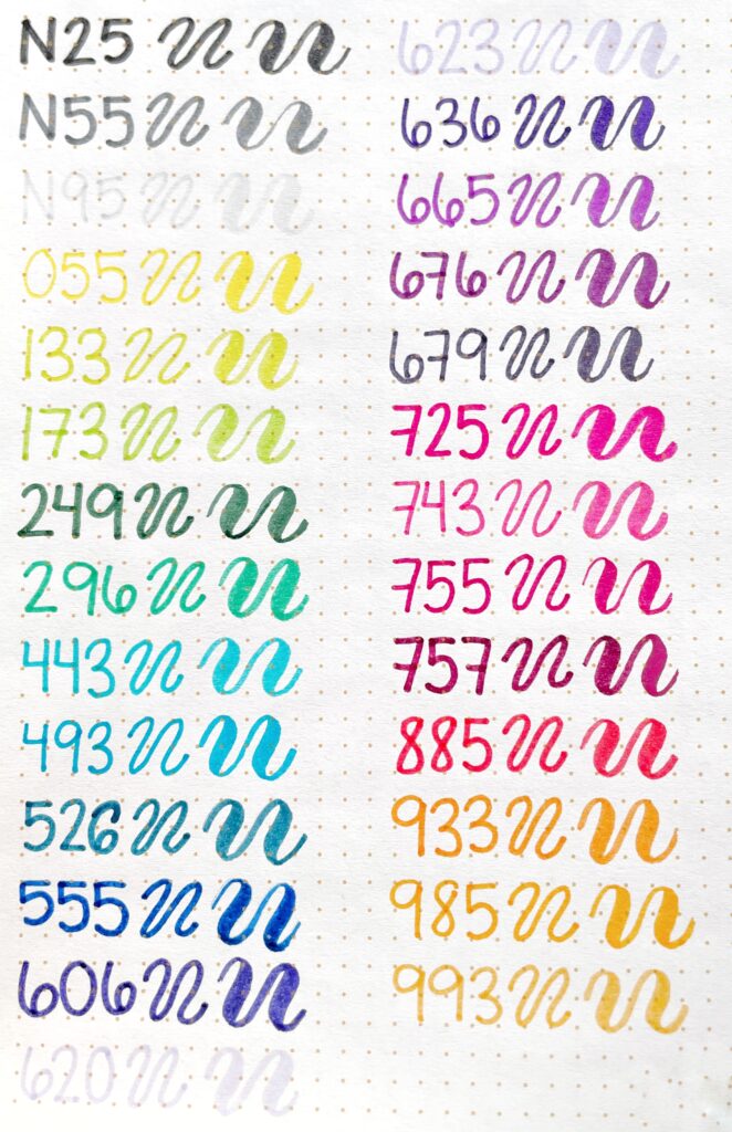 Letters by Lydia: Tombow Dual Brush Pens – arts, ink.